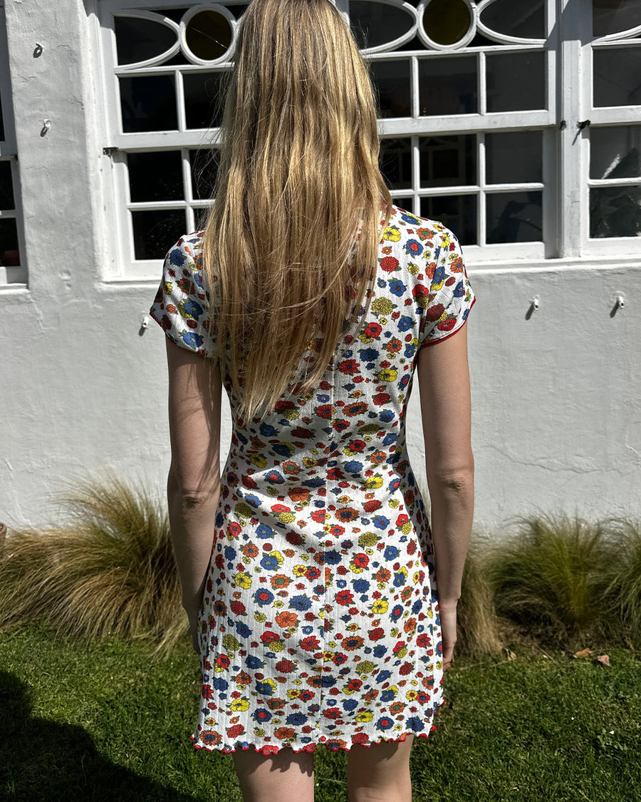 knee length dresses for ladies Della Mini Dress Butter | Yellow | Womens main image 0