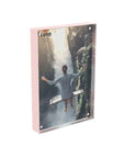 magnet 4x6 photo frame with pink edges