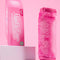 pink makeup eraser towel shown with packaging