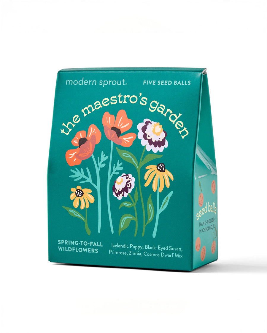 seed ball kit rainbow garden Bespoke Blooms