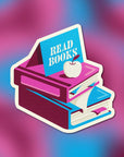 'read books' matte sticker