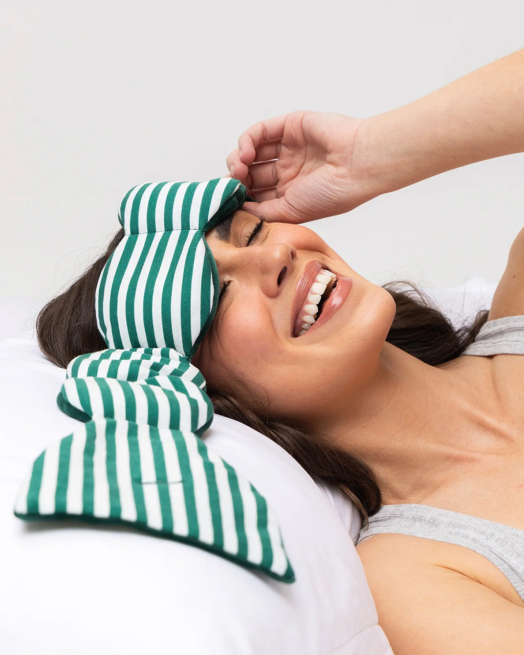 Weighted Sleep Mask - Green Cabana – ban.do