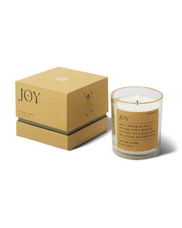 8 oz. joy candle with box