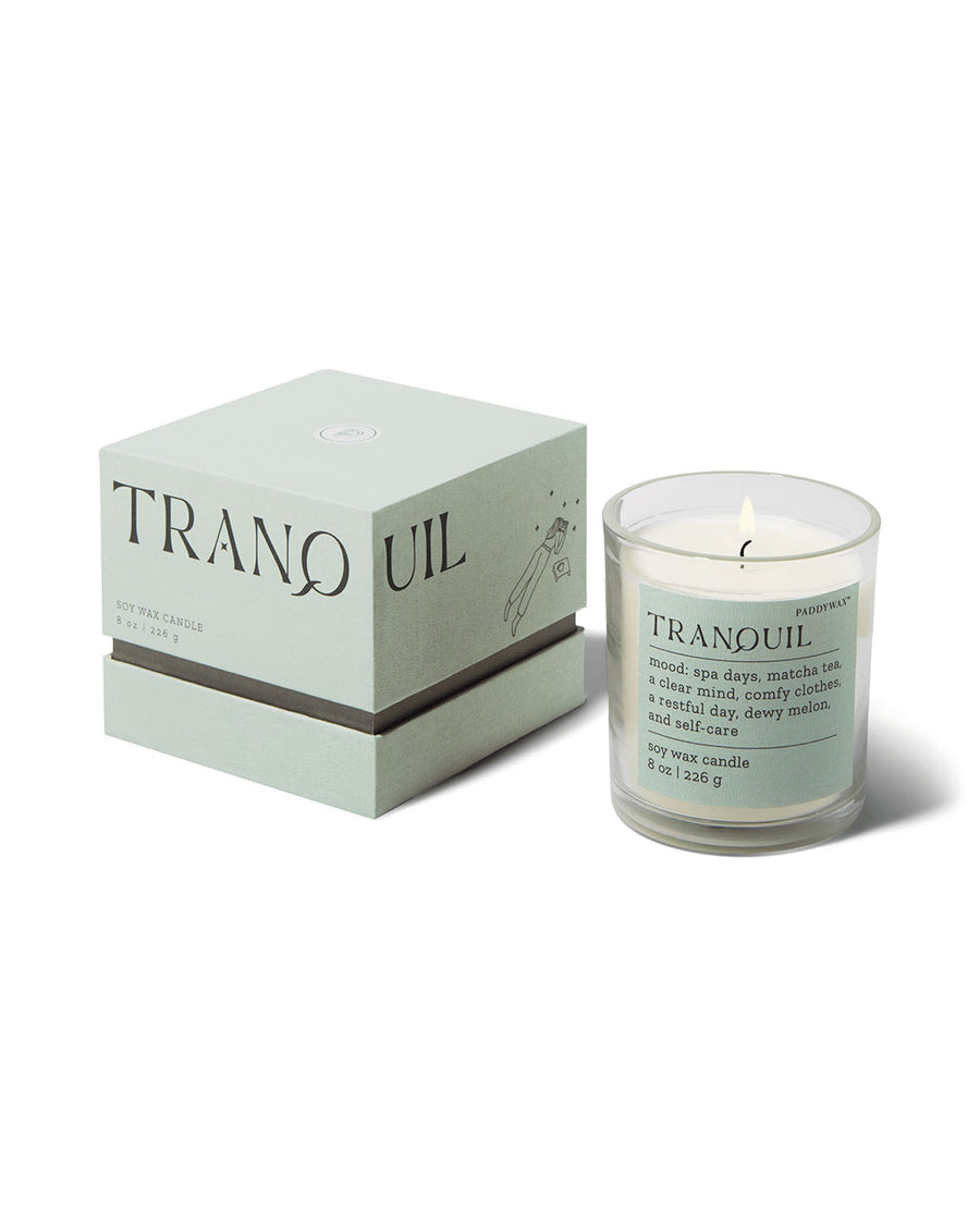8 oz. tranquil candle and box
