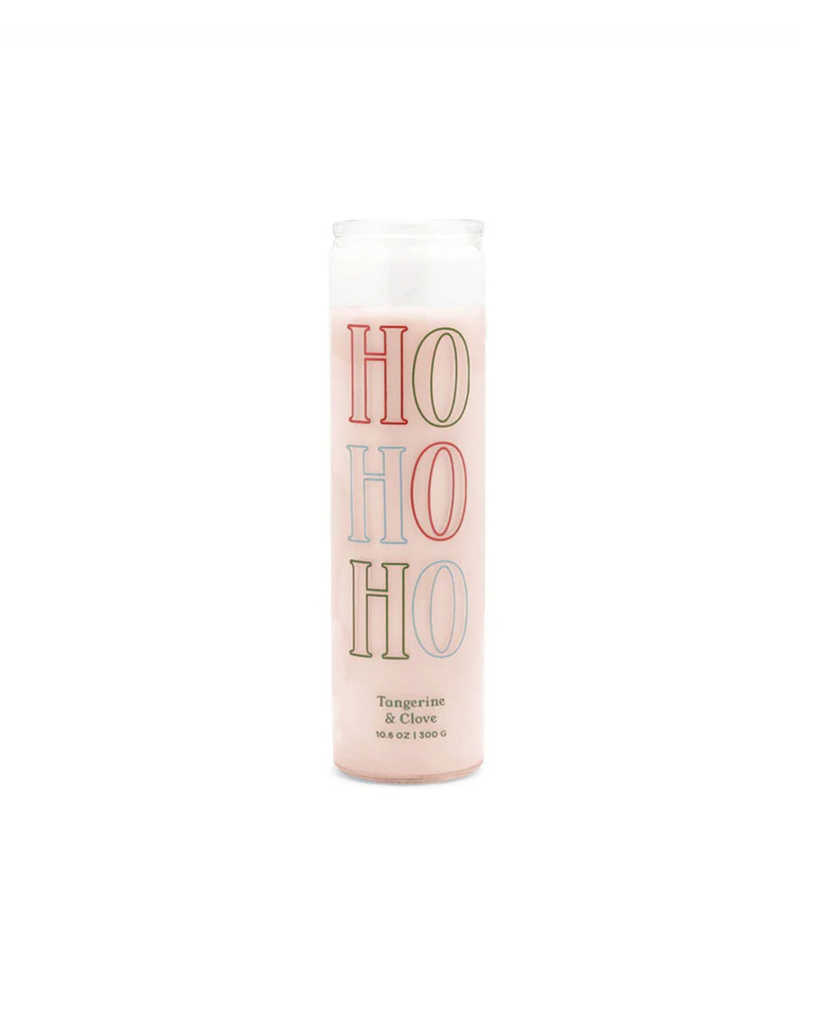 'ho, ho, ho' 10.6 oz candle with tangerine and clover scent