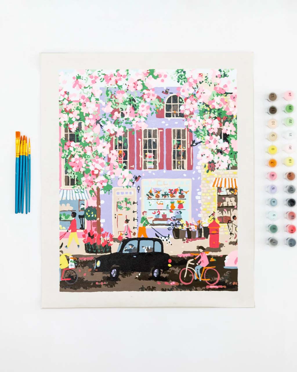 Paint By Numbers Periwinkle Blossom ban.do