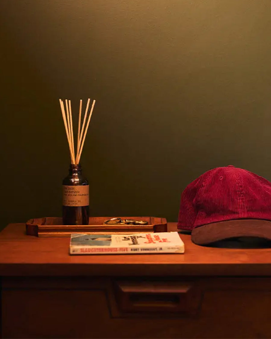 iris suede reed diffuser