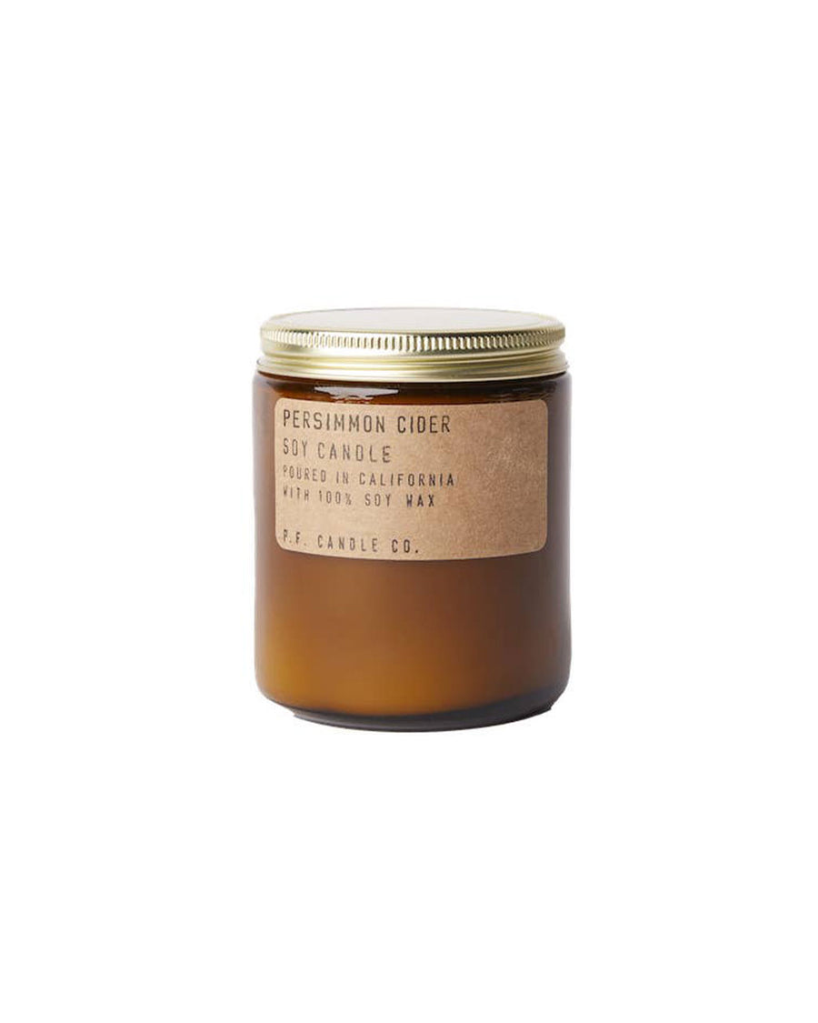 persimmon cider scented candle