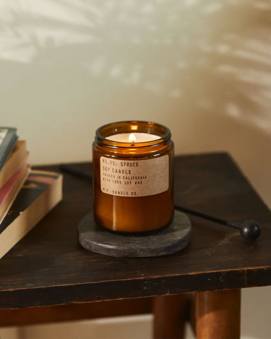 7.2 oz. 100% soy candle in spruce