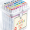opened packaged set of 48 dual tip marker