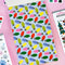 colorful christmas light page