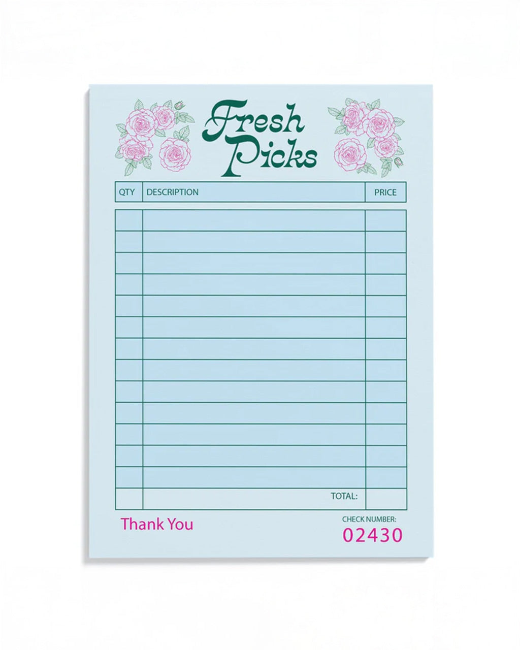 Fresh Picks Notepad – ban.do