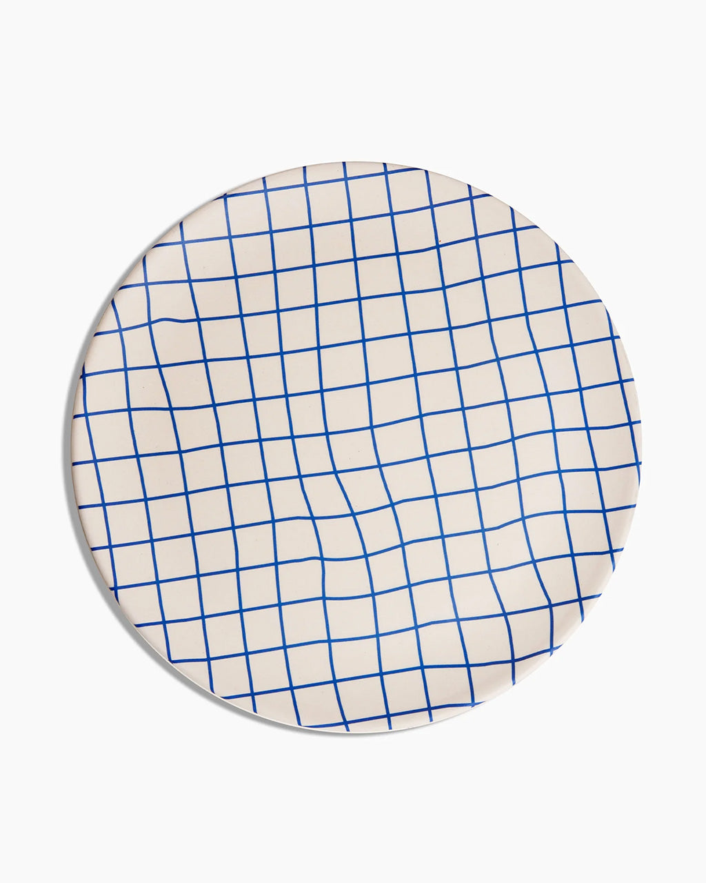 Bamboo Dinner Plate Set - Grid