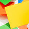 up close of set of 8 multicolor file folders