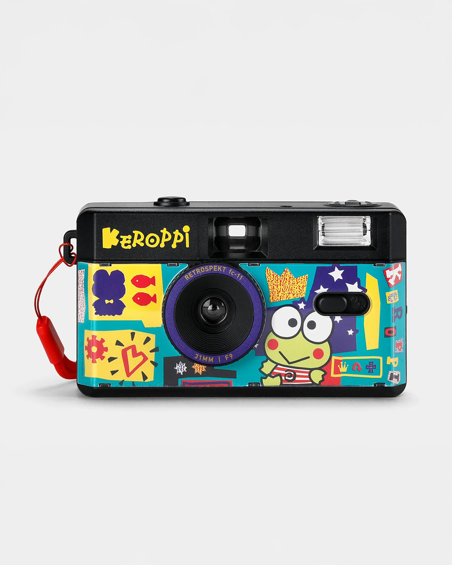 colorful keroppi 35mm camera