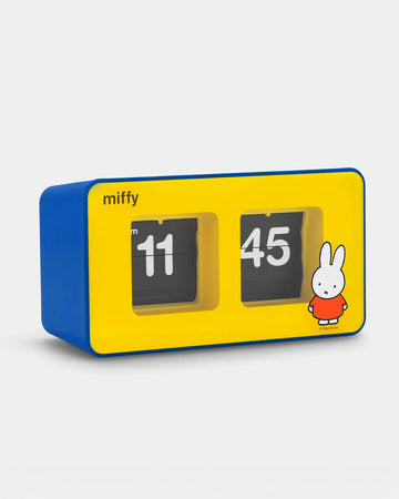 yellow and blue miffy flip lock