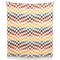 colorful trippy checkered throw blanket