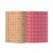 interior colorful scrapbooking sheets pink grid whimsical girlie scrapbooking paper booklet