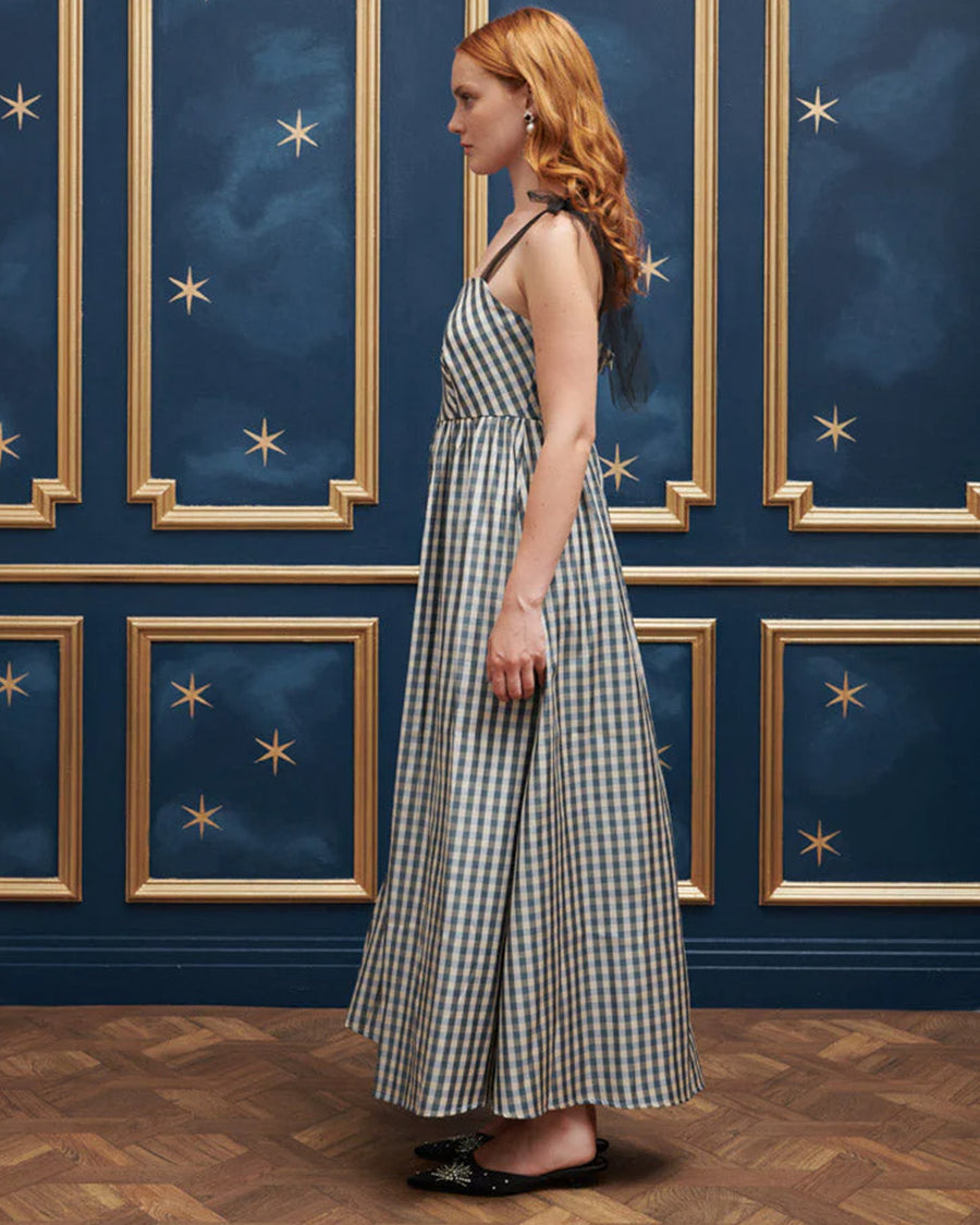 Cindy Check Midi Dress ban.do Cindy Check Midi Dress ban.do