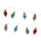 set of 8 retro disco string lights