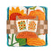 packaged set of 2 hello sunshine tea towels