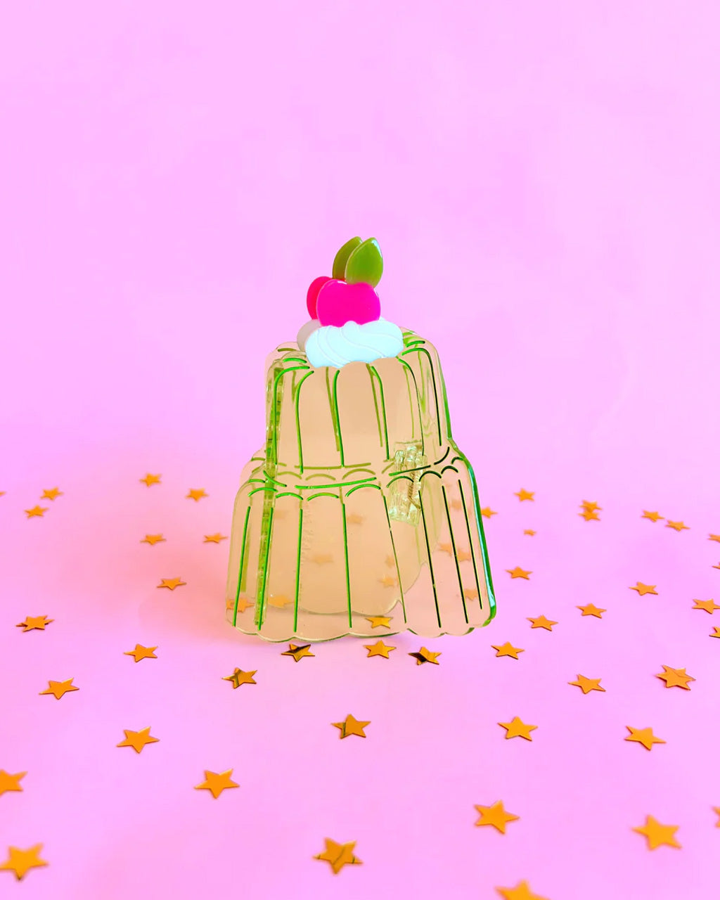 Jello Cake Hair Claw