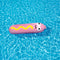 XL hot dog float in a pool