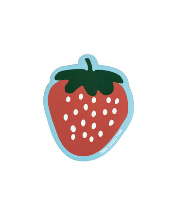 strawberry bumper magnet