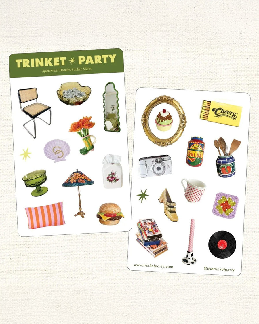 Apartment Diaries Sticker Sheets – ban.do