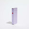 side view of lavender double arch slim lighter