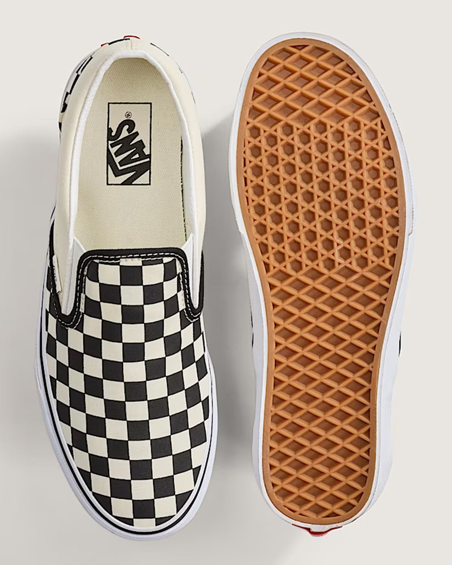 Checkerboard Shoes Brown Checkerboard Slip On Vans Classic Slip-On