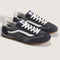 two toned pewter super low pro sneaker