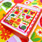 garden flower, veggie and critter themed quilt kit