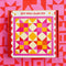 pink, yellow and cream DIY mini quilt kit