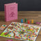 book shaped candy land vintage game with full game board and pieces