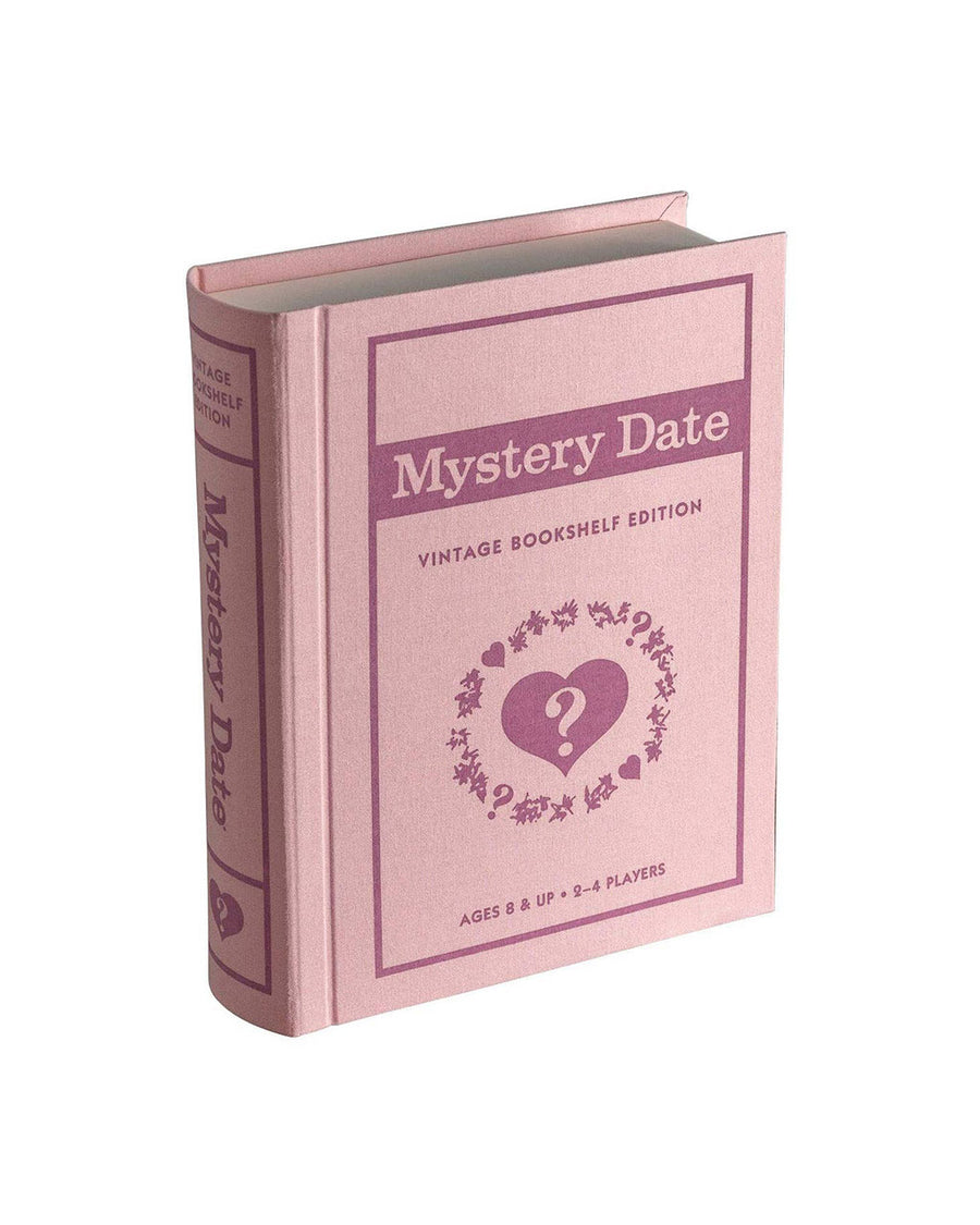 book shaped mystery date vintage game