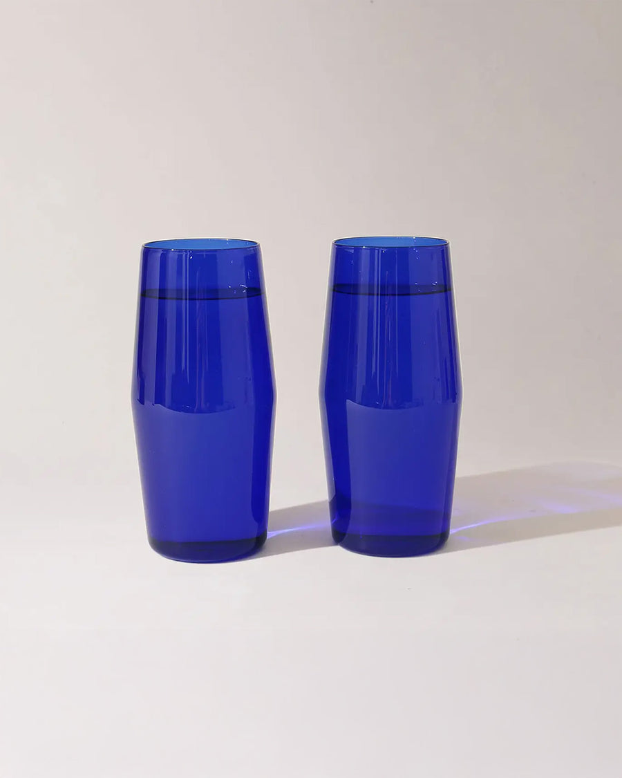 set of 2 Century Cobalt Glass Set - 16 oz.