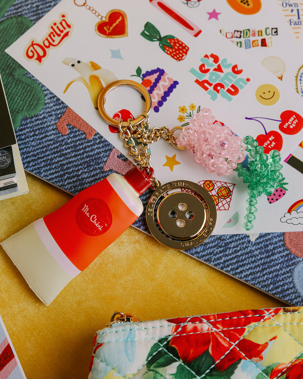 Essa Fidget Keychain Fidget Keychain - Celebrate the Small Stuff – ban.do