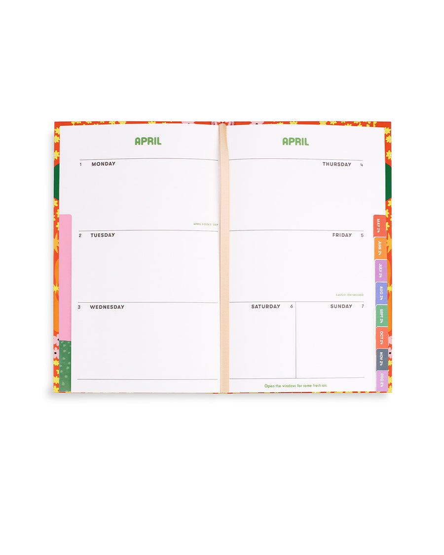 day pages of planner
