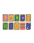 colorful playing card sets