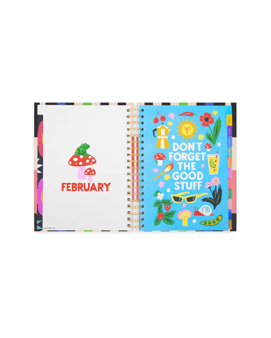 february graphic pages