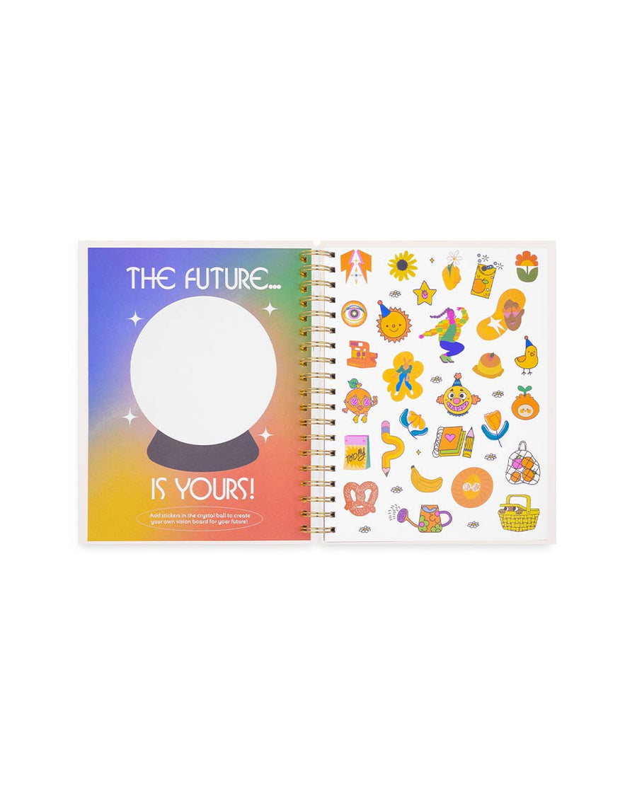 the future is yours and sticker sheet