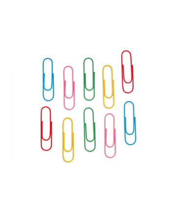 Set of 5 giant paperclips