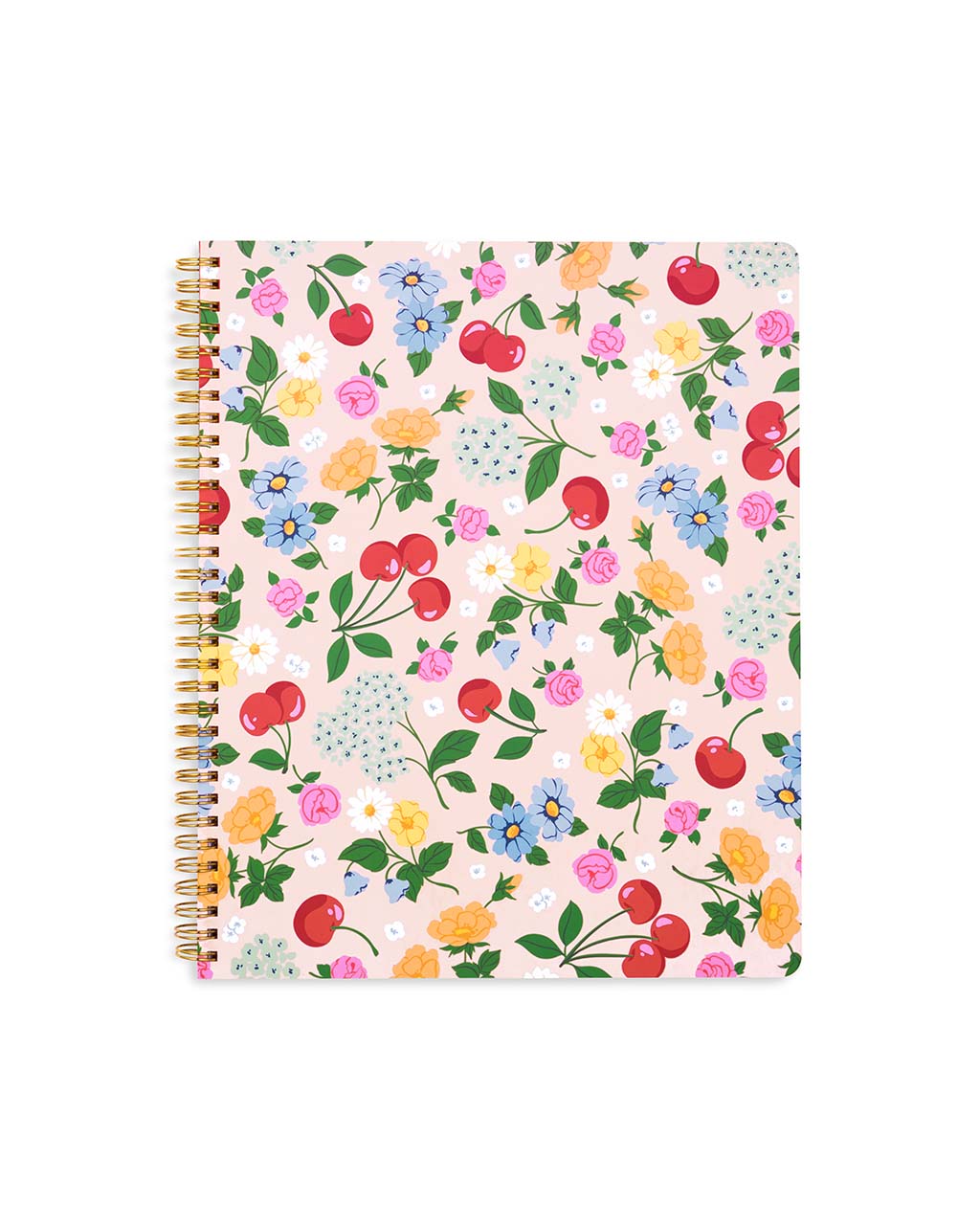 Spring Large Notebooks Rough Draft Large Notebook | Flowers and Fruit | ban.do