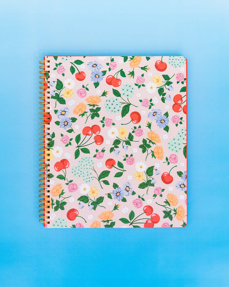 Rough Draft Large Notebook | Flowers and Fruit | ban.do