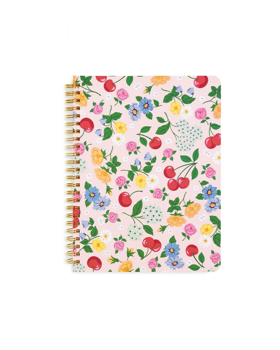 Mini Note Pink Rough Draft Mini Notebook - Flowers and Fruit – ban.do