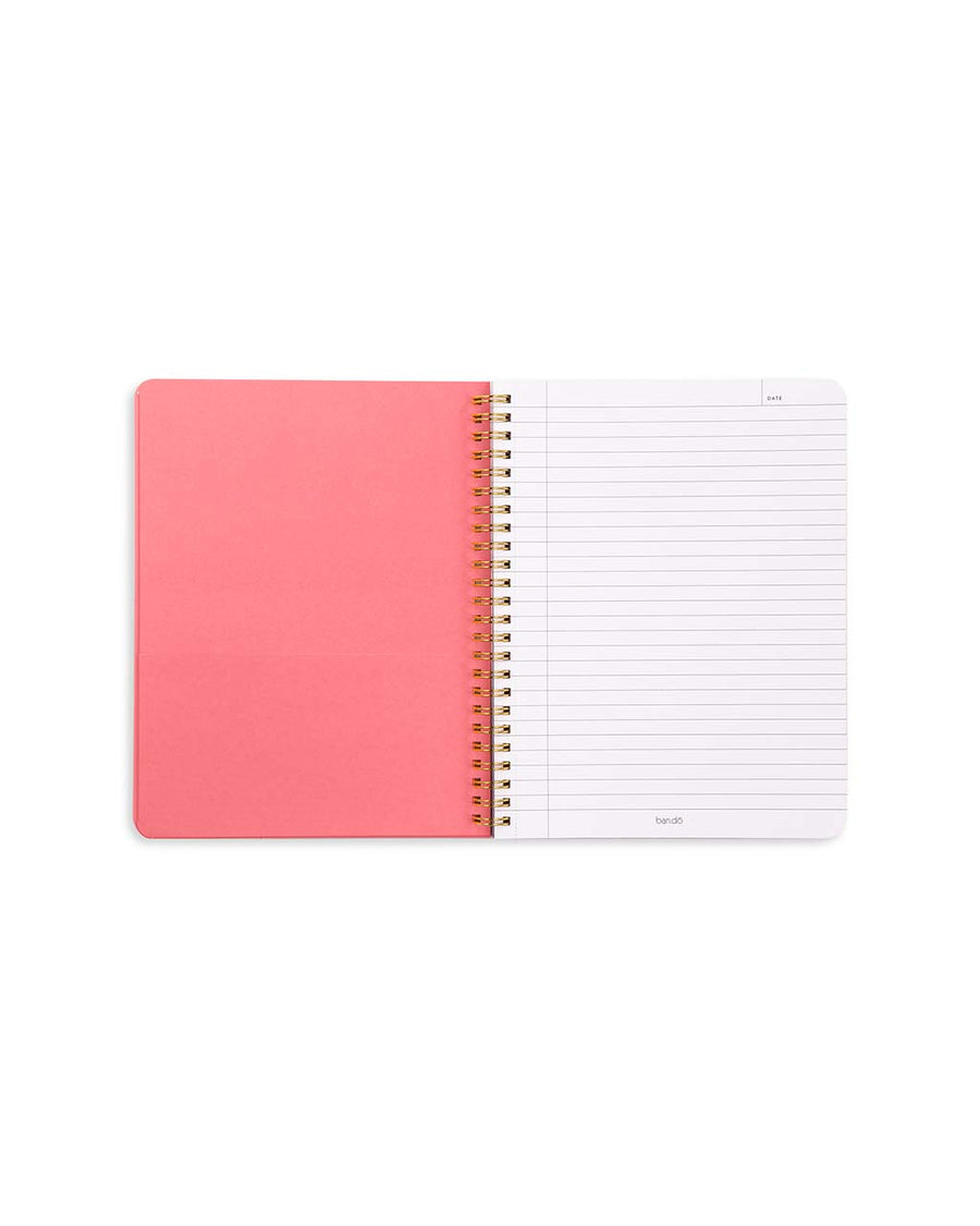 Rough Draft Mini Notebook | Navy Star Floral | ban.do