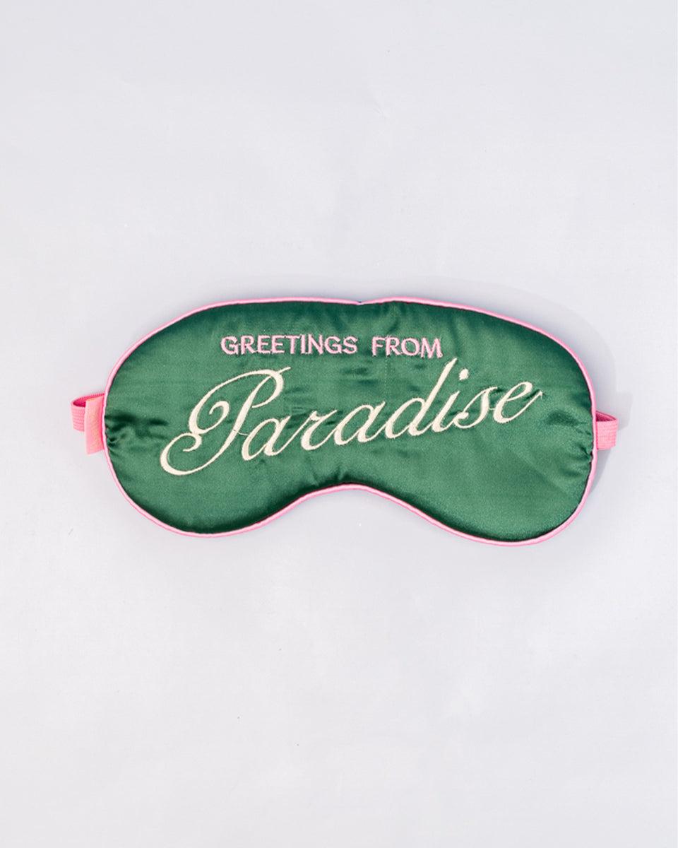 Greetings from Paradise Eye Mask | Sleep Mask | ban.do