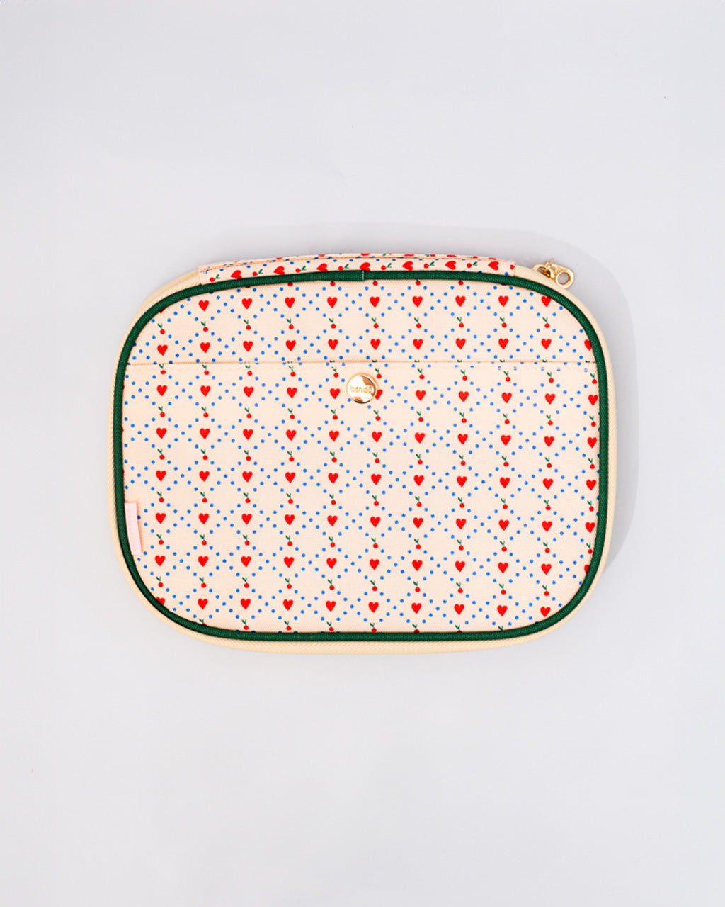Mobile Tech Pouch - Cherry Hearts