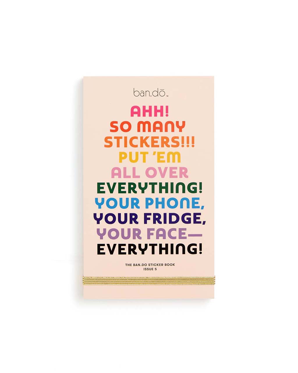 Sticker Book Issue Five | 700+ Colorful Stickers | ban.do